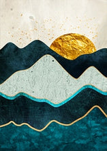 Load image into Gallery viewer, Abstract Landscape Painting Coffee House Wall Art Modern Living Room Canvas Poster Print Study Room Picture Office Decoration