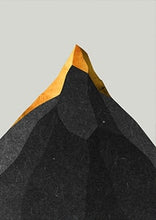 Load image into Gallery viewer, Abstract Landscape Painting Coffee House Wall Art Modern Living Room Canvas Poster Print Study Room Picture Office Decoration