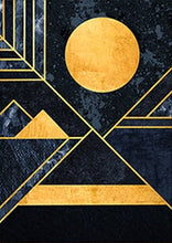 Load image into Gallery viewer, Abstract Landscape Painting Coffee House Wall Art Modern Living Room Canvas Poster Print Study Room Picture Office Decoration