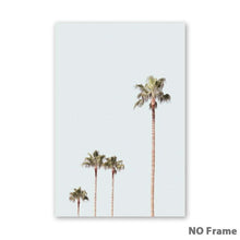 Load image into Gallery viewer, Nordic Pink House Landscape Plant A5 A4 A3 Canvas Painting Poster And Print Living Room Bedroom Wall Art Picture Home Decoration