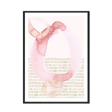 Load image into Gallery viewer, Pink House Wall Art Geomety Canvas Prints Wall Poster Canvas Paintings Decorative Nordic Quote Home Decoracion