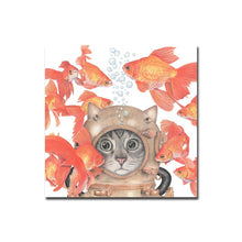 Load image into Gallery viewer, Wall Decor Prints Nordic Style Astronaut Space Dreaming Star Spacecraft Oil Painting Canvas Posters Prints Home Decor No Frame