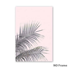 Load image into Gallery viewer, Nordic Pink House Landscape Plant A5 A4 A3 Canvas Painting Poster And Print Living Room Bedroom Wall Art Picture Home Decoration
