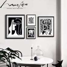 Load image into Gallery viewer, Picasso Poster Canvas Print Modern Artist house decor 4 piece set living room decoration Wall Art wall pictures for bedroom
