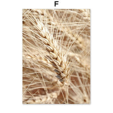 Load image into Gallery viewer, Reeds House Wheat Withered Tree Grass Wall Art Canvas Painting Nordic Poster And Prints Wall Pictures For Living Room Home Decor
