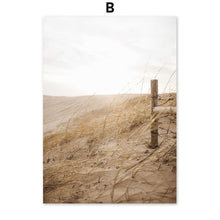 Load image into Gallery viewer, Reeds House Wheat Withered Tree Grass Wall Art Canvas Painting Nordic Poster And Prints Wall Pictures For Living Room Home Decor
